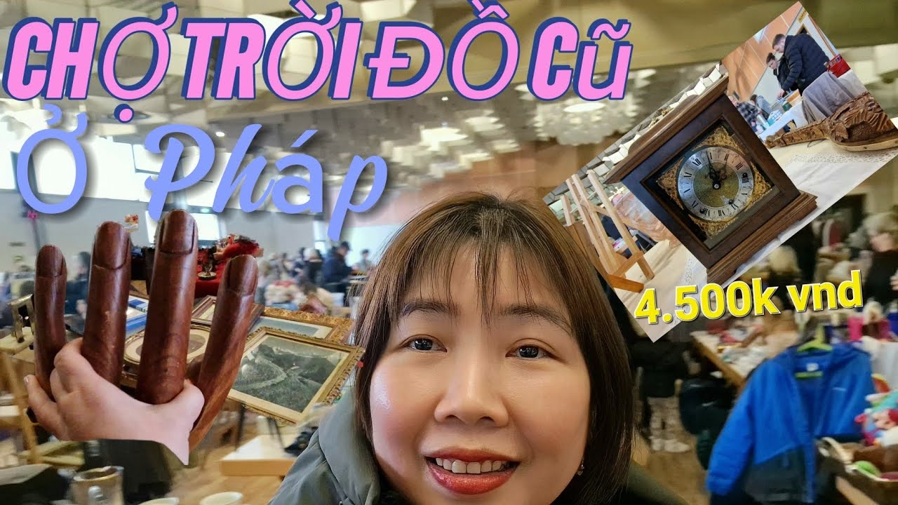 Cuộc sống PHÁP/Đi chơ trời đồ cũ gặp nhiều món đồ cổ rất đẹp/bất ngờ với giá của nó 😱