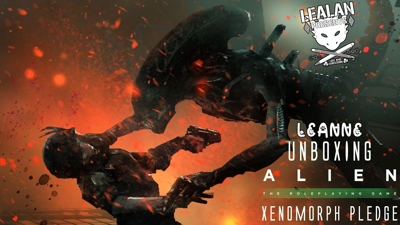 ALIEN: The Roleplaying Game - Evolved Edition - Xenomorph Pledge Unboxing
