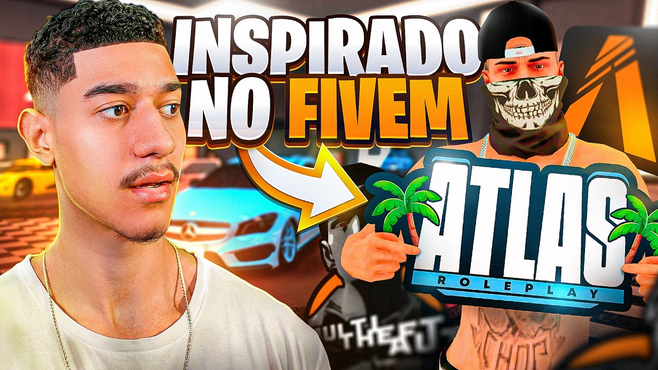 ATLAS RP - Novo servidor de MTA inspirado no FIVEM! *com whitelist* - GTA MTA RP