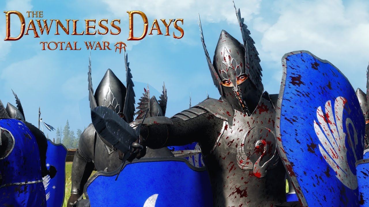 DOL AMROTH COMES TO HELP THE ELVES! - Dawnless Days Total War Multiplayer Siege