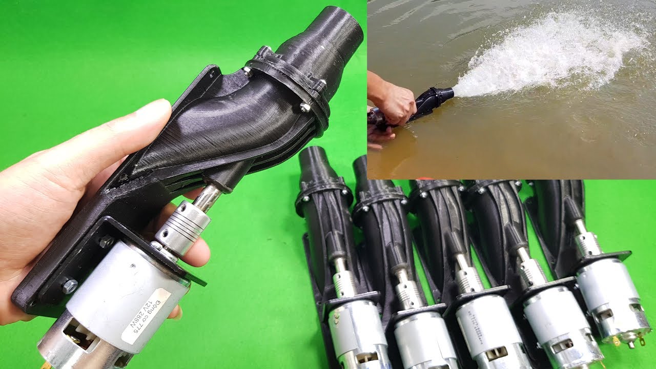 Water Jet 775 Motor For Build Sea Scooter V2