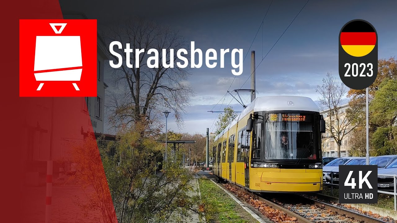 🇩🇪🚋 Trams in Strausberg 📅 2023 🎞️ 4K 60fps
