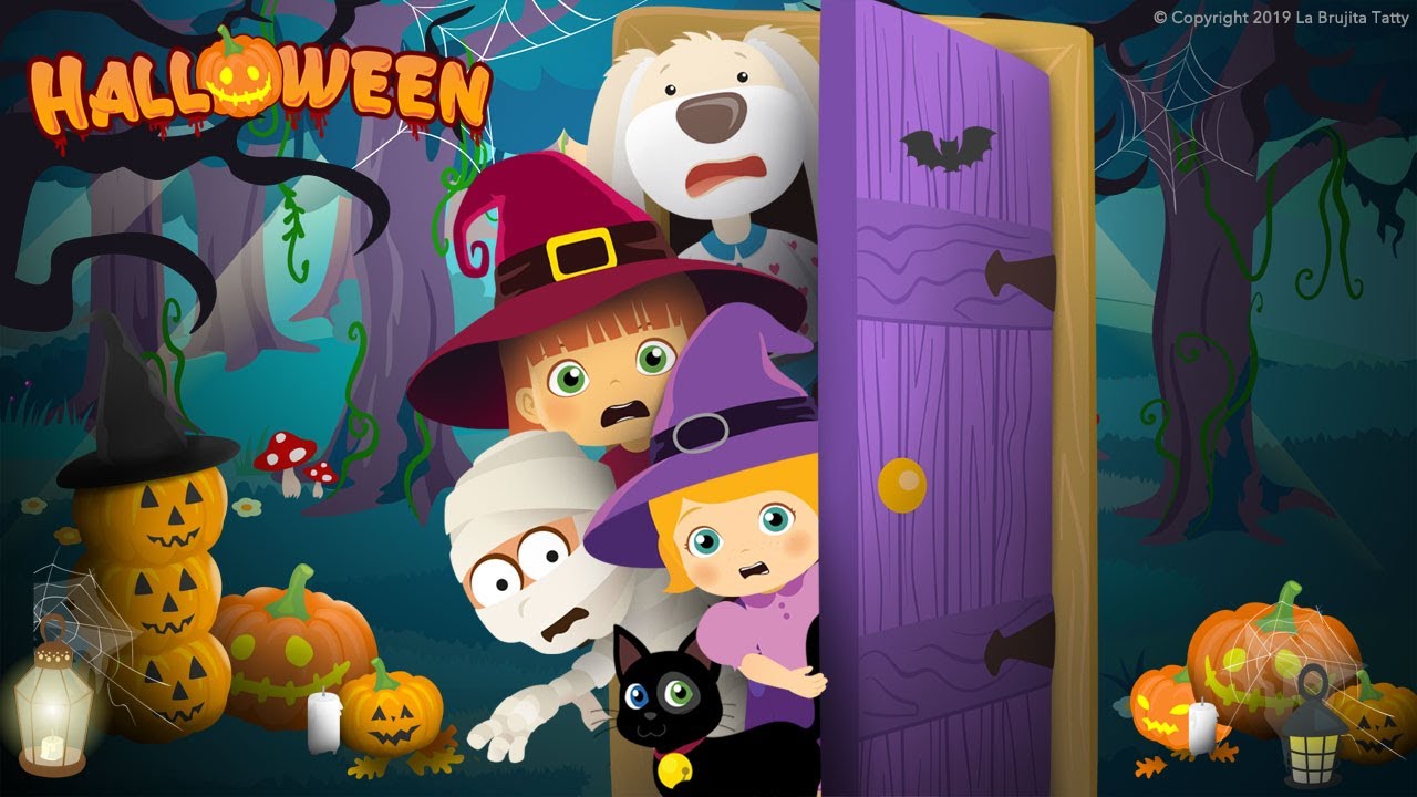 Collection de dessins anim&eacute;s pour enfants / Tanny et Misifu se pr&eacute;parent pour Halloween