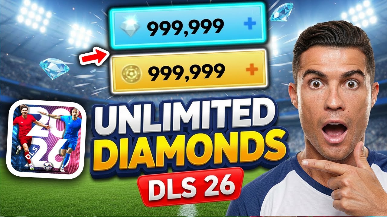 🔥 Взлом/модификация DLS 26 ⚽ Неограниченное количество алмазов и монет | Dream League Soccer 2026...