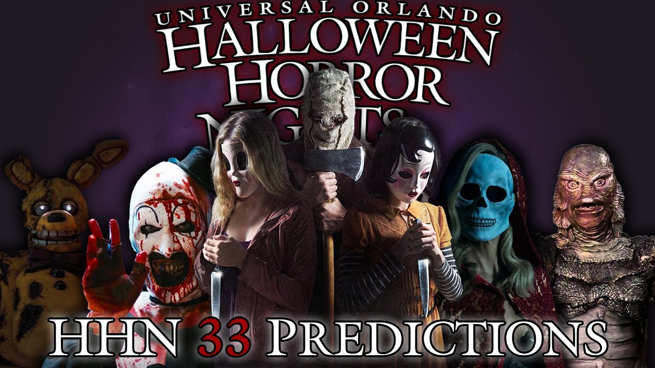 HHN Orlando's Nightmares Unveiled: My Halloween Horror Nights 33 Predictions Revealed!