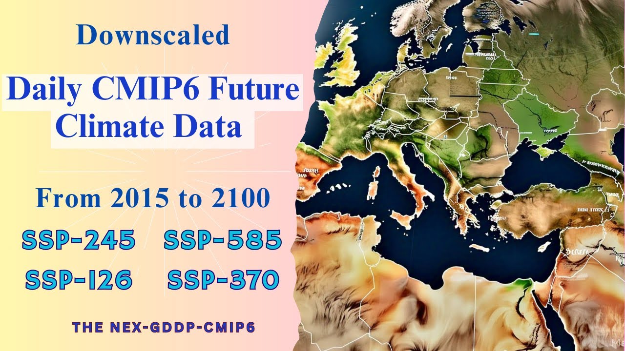 Downscaled CMIP6 Daily Future Climate Data (Precipitation, Temperature, Humidity) from 2015 - 2100