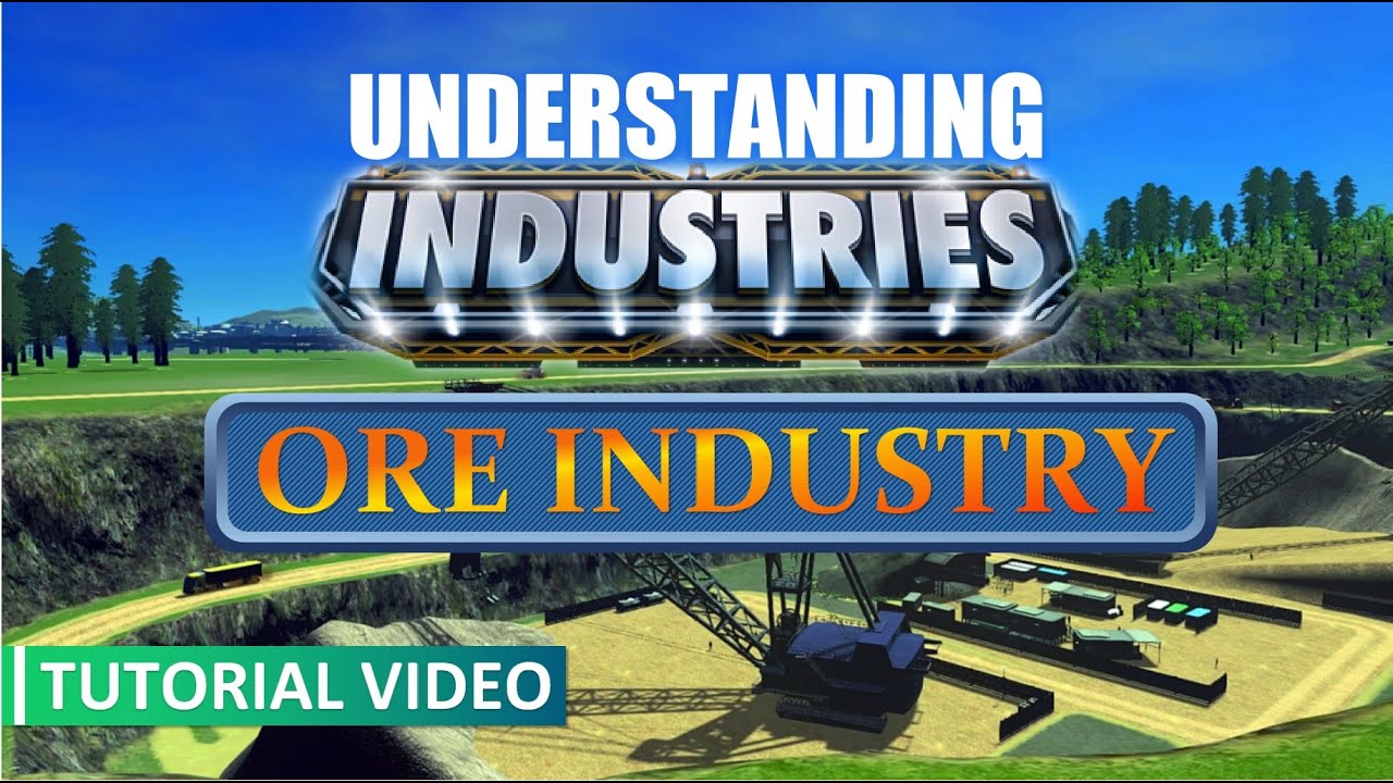 Cities: Skylines | Understanding Industries DLC - Ore Industry | Visualized Supply Chain