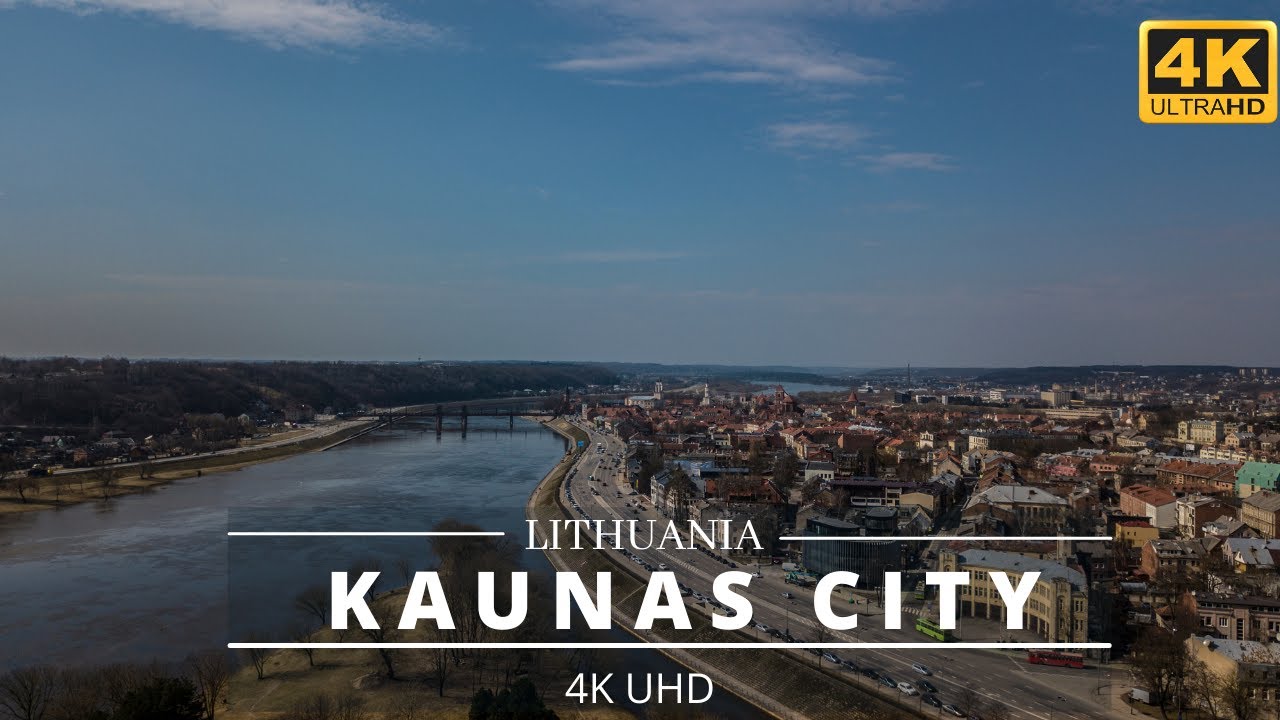 Kaunas Lithuania 4K Drone Footage | Cinematic Aerial View | DJI MAVIC PRO 4K