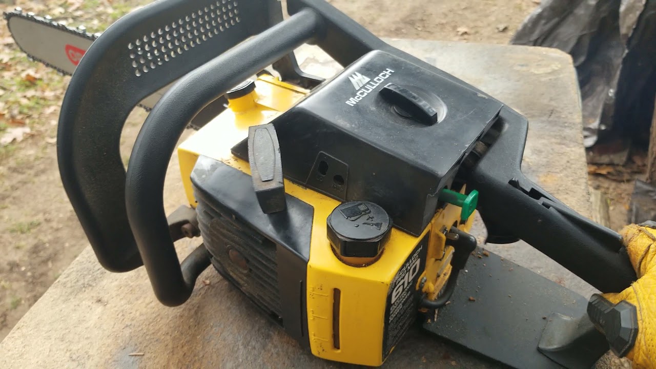 McCulloch pro mac 610