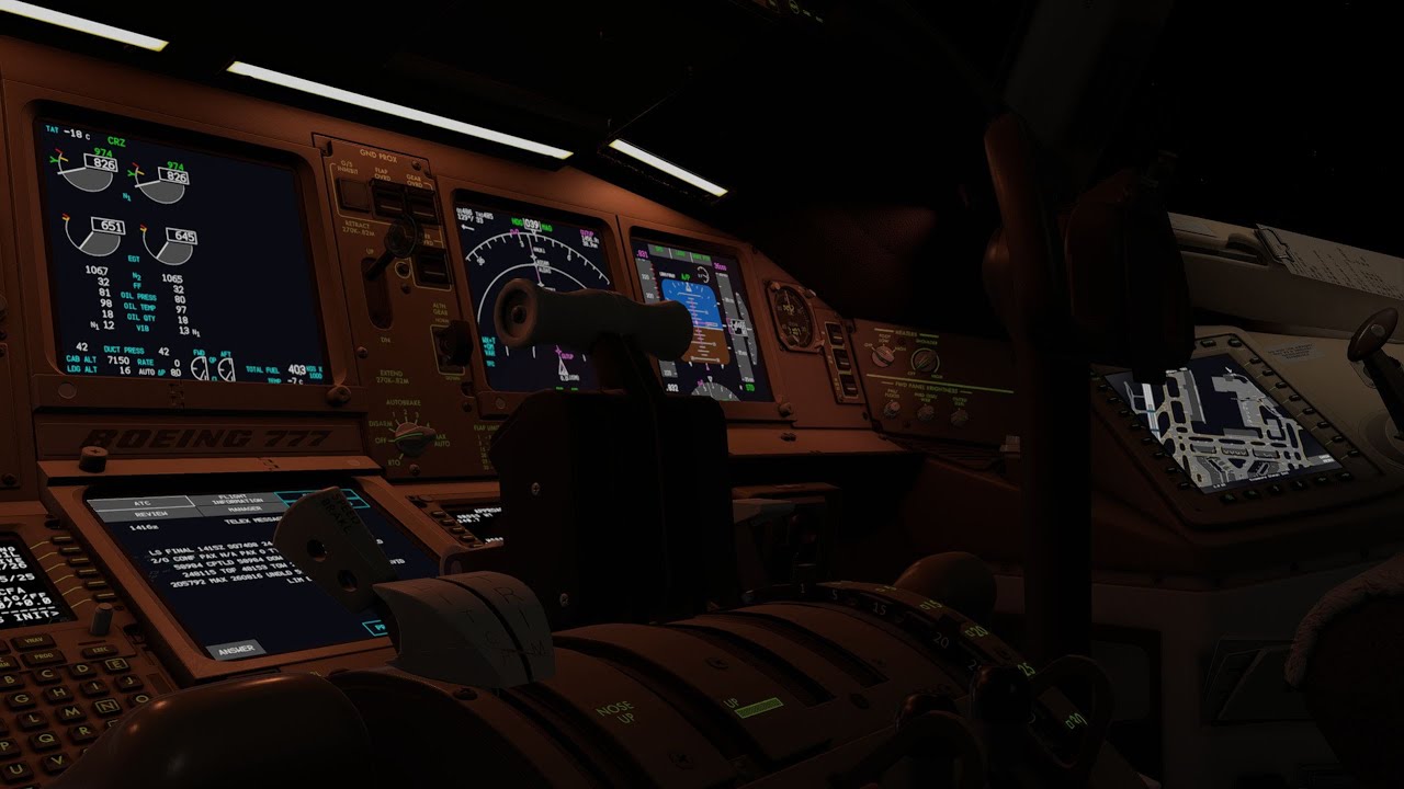 XP12 VATSIM | B77L | Windy Landing into Nagoya | Singapore Airlines Virtual | SQ7408