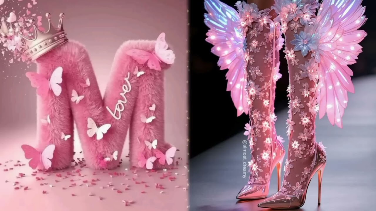 A TO Z CHOOSE YOUR NAME'S FIRST LETTER AND SEE YOUR DREAMY LUXURIOUS HEELS & SHOE #theshuklasisters
