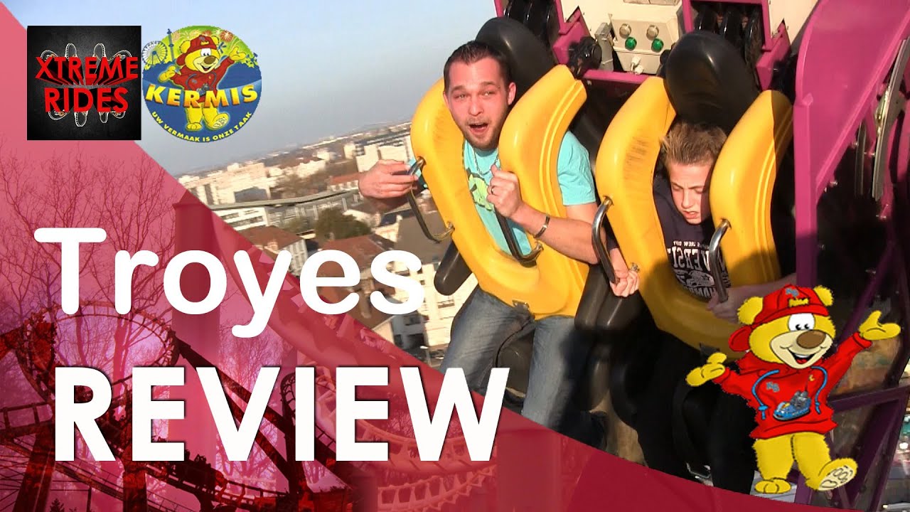 Review van een mooie kermis Troyes Frankrijk!