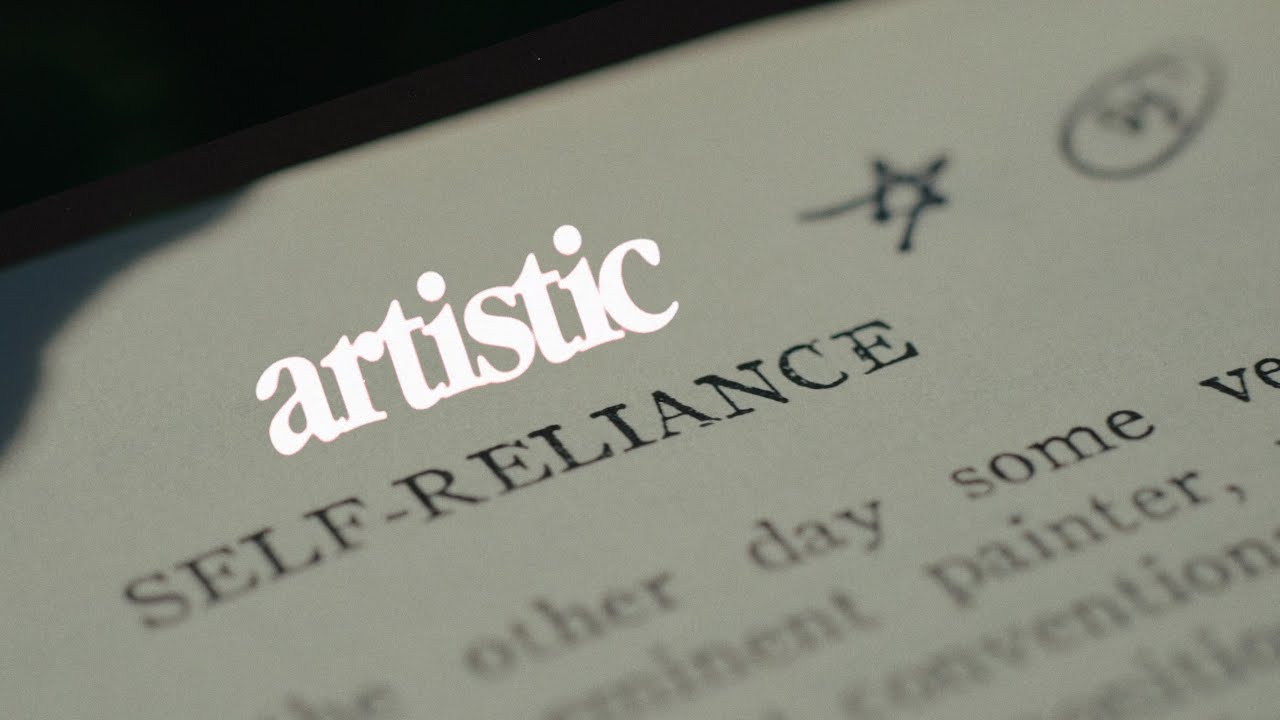 artistic self reliance