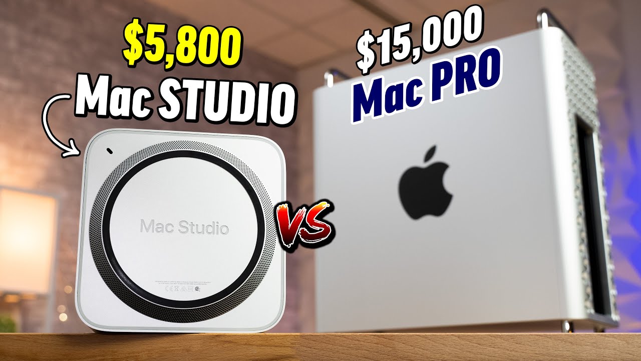 Mac Studio vs Mac Pro - M1 Ultra will BLOW your Mind! 🤯