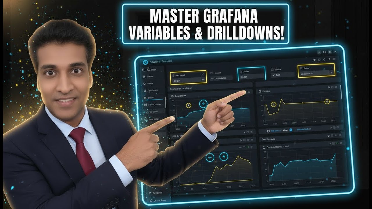 Unlock the Secrets of Grafana: Dynamic Variables & Drilldowns for Interactive Dashboards!