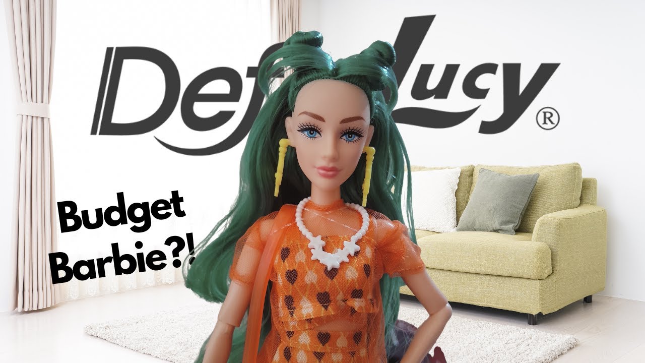 Распаковка и обзор куклы Defa Lucy | Бюджетная кукла | Быстрое сравнение тел Барби Модница