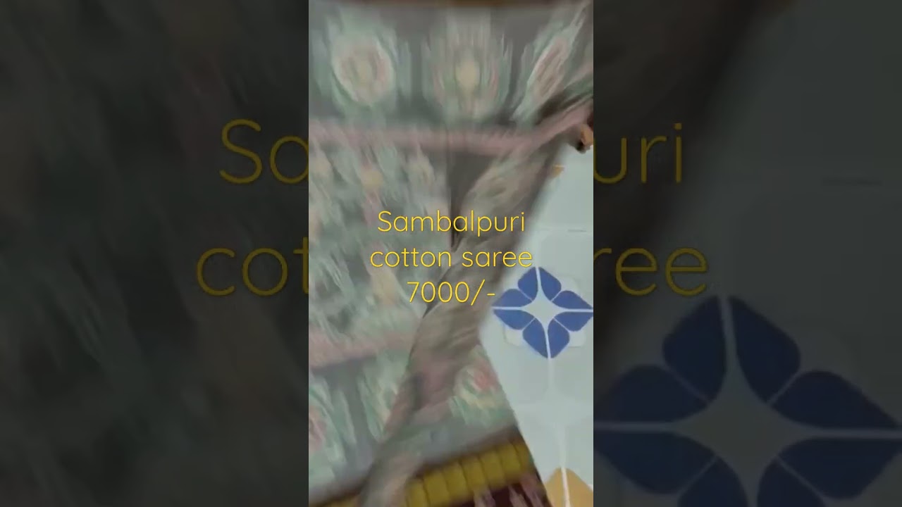 #traditional #sambalpuri #cotton #saree #odisha#life with fashion