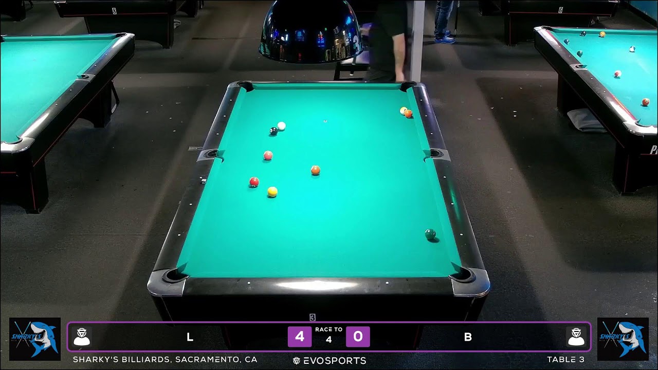 L vs B - SHARKY'S BILLIARDS - TABLE 3 | EvoSports