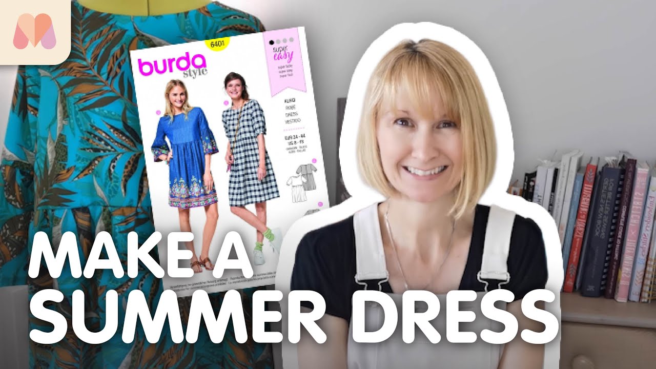 Sew a Spring & Summer Dress Today! | Burda 6401 Sewalong Tutorial