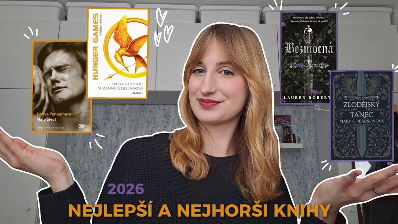 NEJLEPŠÍ A NEJHORŠÍ KNIHY ZA ROK 2026!!