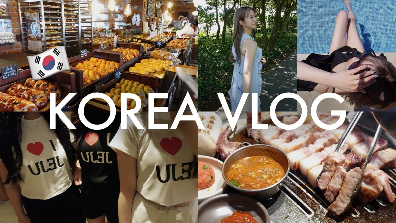【韓国Vlog】人生初のチェジュ島旅行🏝️✈️沢山食べて買い物して超充実の旅🎵✨