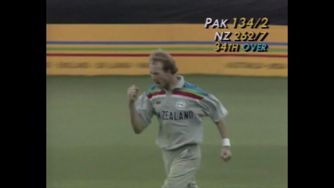 All Chris Harris' wickets, catches and run outs at the 1992 Cricket World Cup