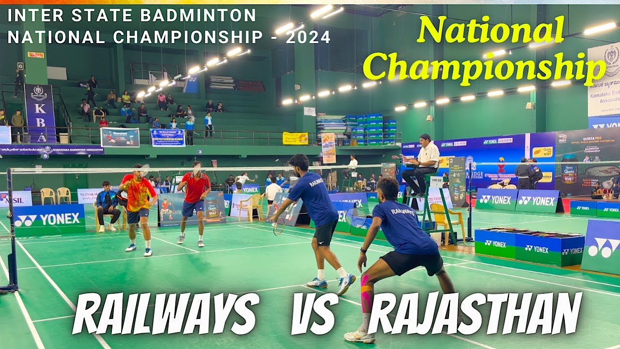 SAI PRATHEEK/PRUTHVI ROY vs DENIS SHRIVATSAVA/SANSKAR || Inter State Badminton Championship - 2024