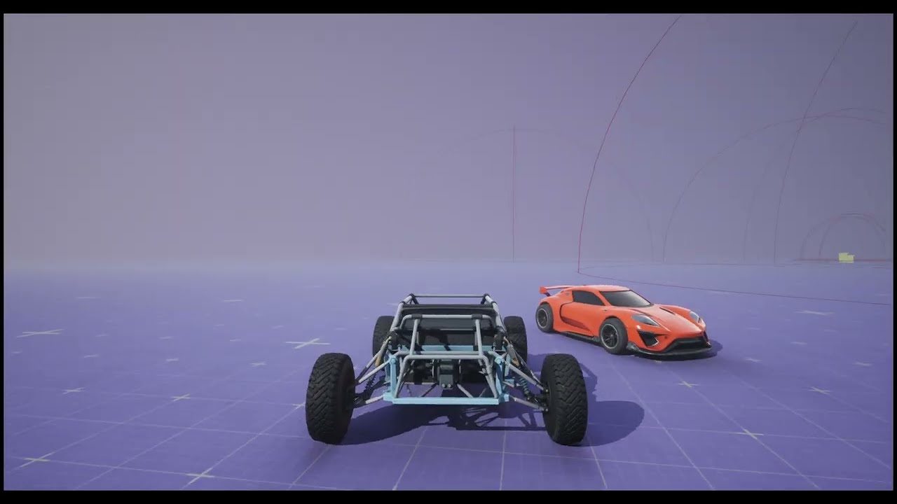 Messing around with vehicles, collisions and sounds on UE5 with GASP