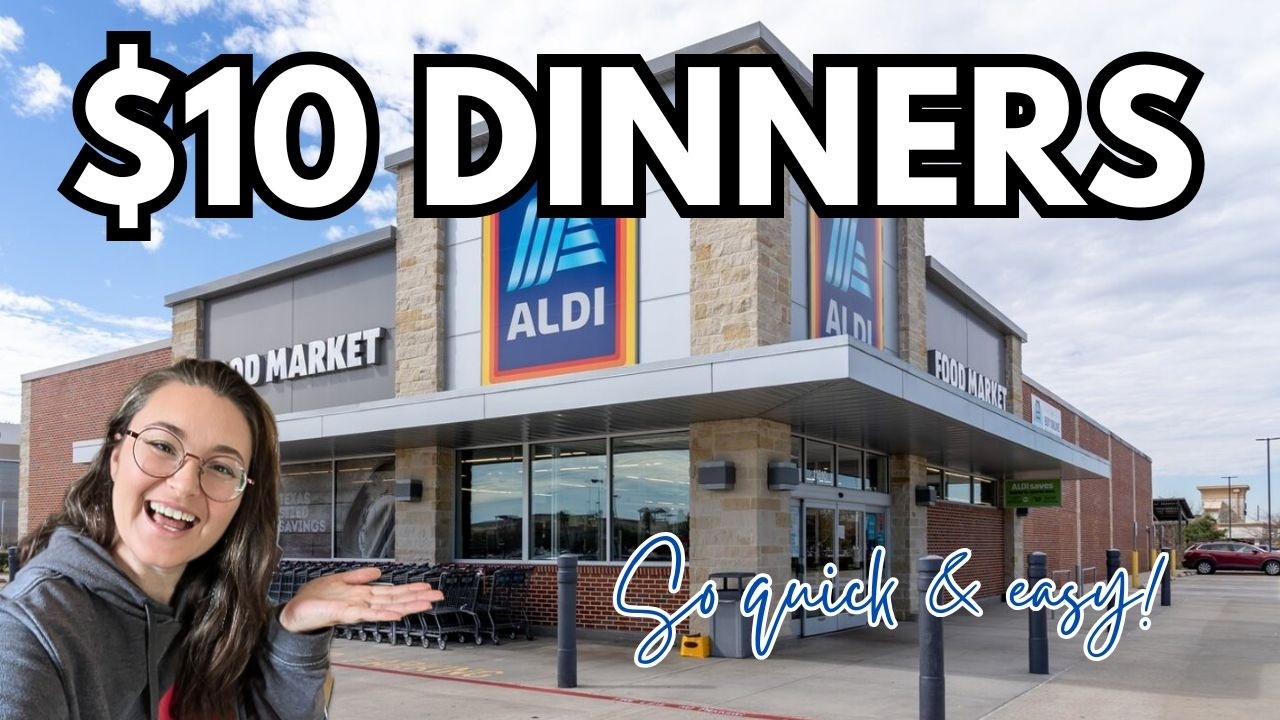 2 простых ужина по 10 долларов из Aldi | Бюджетные семейные обеды