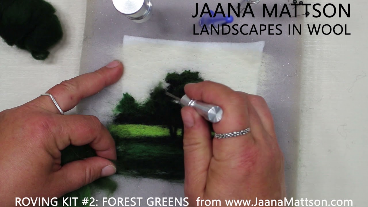 Jaana Mattson's Forest Greens Project Sampler Video