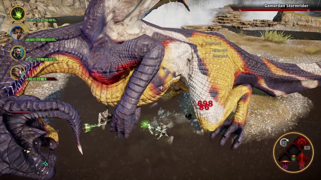 Dragon Age Inquisition Gamordan Stormrider dragon Hard difficulty