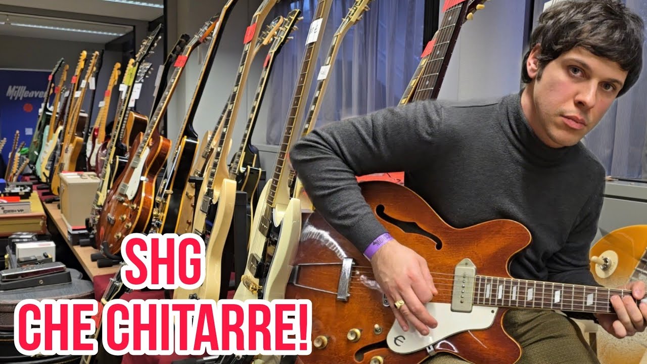 Sono andato all'SHG ed ho provato chitarre incredibili! Second Hand Guitar Milano