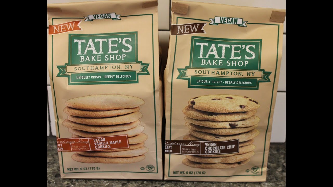 Tate’s Bake Shop Vegan Crispy Thin Cookies: Vanilla Maple & Chocolate Chip Review