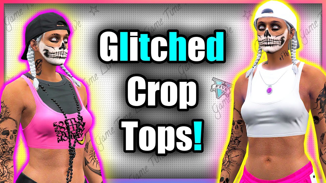 GTA5 I *NEW* How To Create Glitched CROP TOPS! (Female) NO TRANSFER!