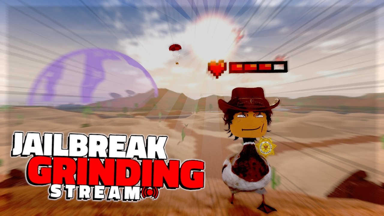 Playing MORE JAILBREAK, AND DOING MINIGAMES?! LESS GOOOOOOOOOOO 😎 (Roblox Jailbreak) LIVE 🔴