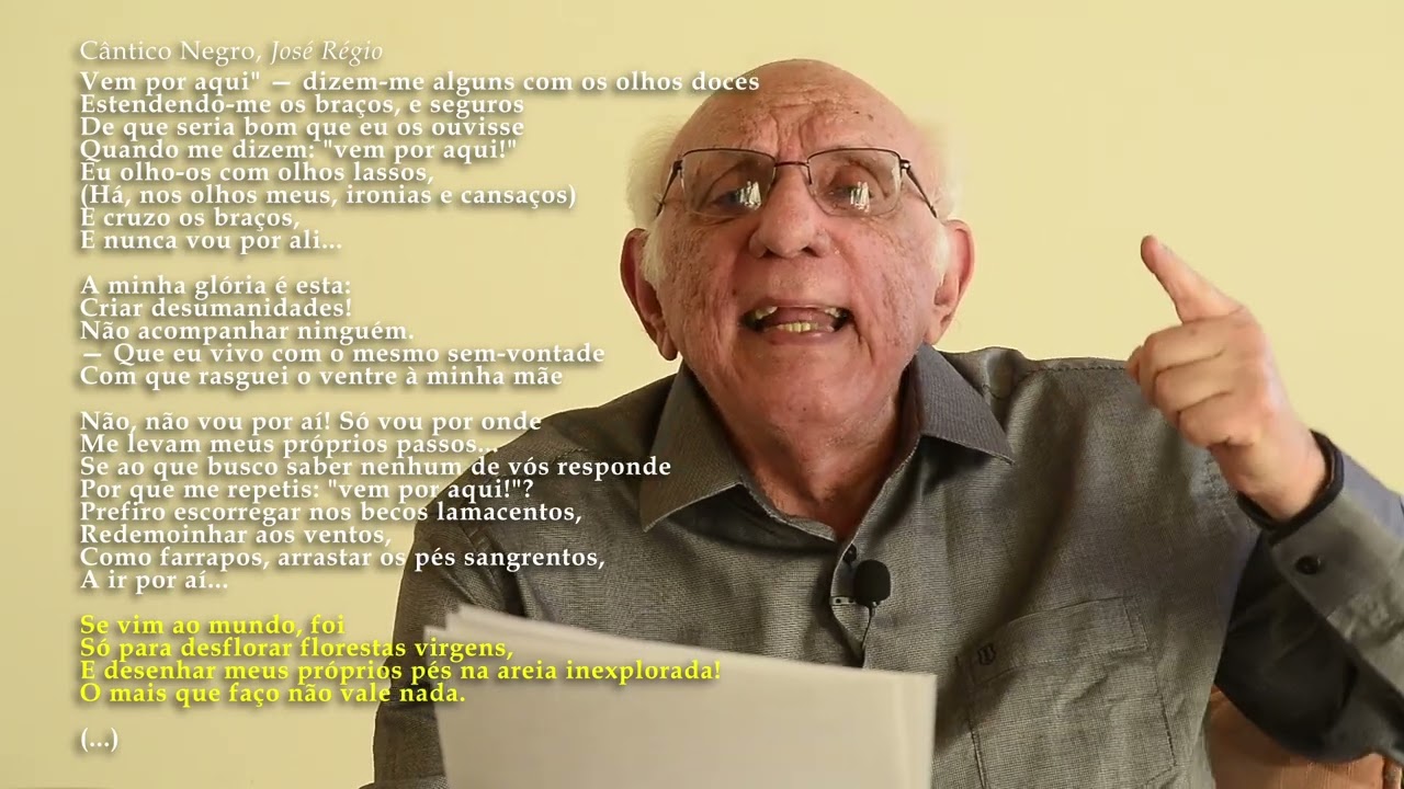 Aula 74 - Interpretação: O Cântico Negro (José Régio)