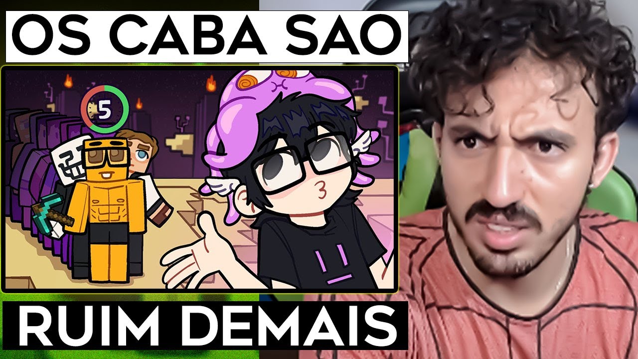 quantas pessoas é preciso pra finalizar o minecraft? - SAIKO | Leozin React