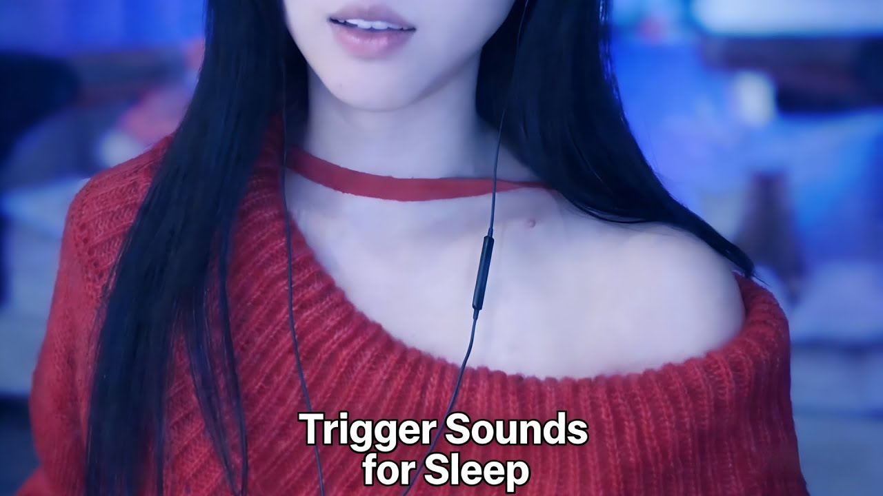 ASMR Relaxing Sleep Triggers 😘❤️