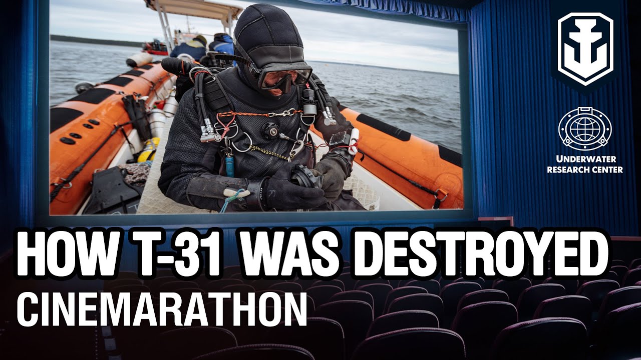 Historical Underwater Video Marathon: How T-31 was destroyed
