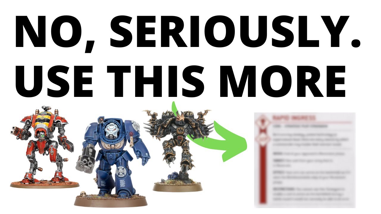 Are You Using this Powerful 40K Stratagem?