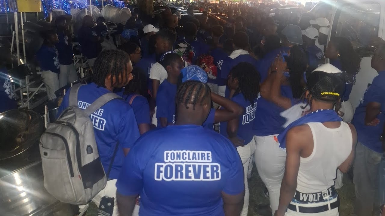 A Band walk through with Fonclaire Steel Orchestra 