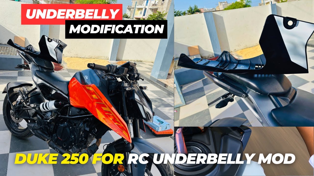 Duke 250  For Underbelly Modification