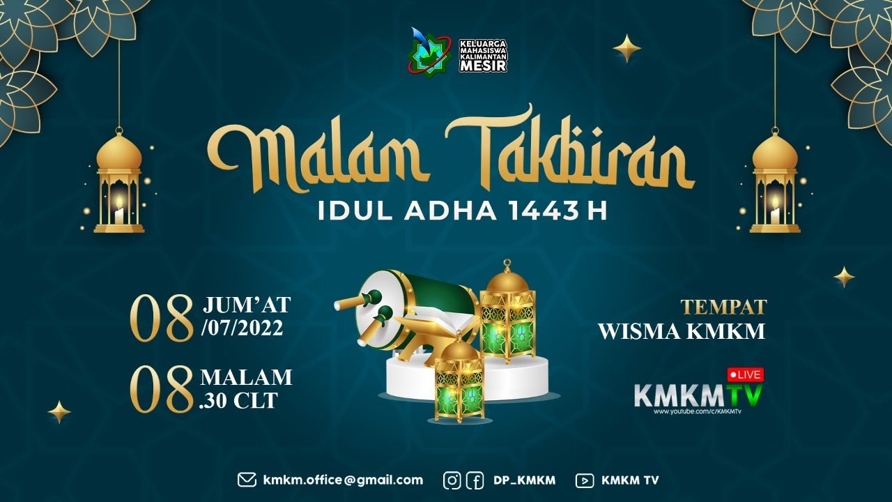 LIVE - MALAM TAKBIRAN IDUL ADHA 1443 H