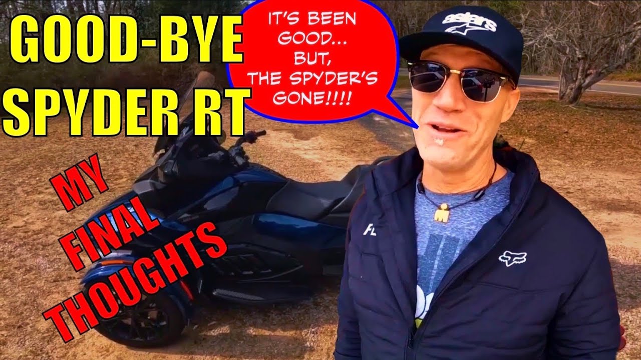 GOOD-BYE SPYDER RT!!!  MY FINAL THOUGHTS!!! BYE BYE BLUE BELLE!!!