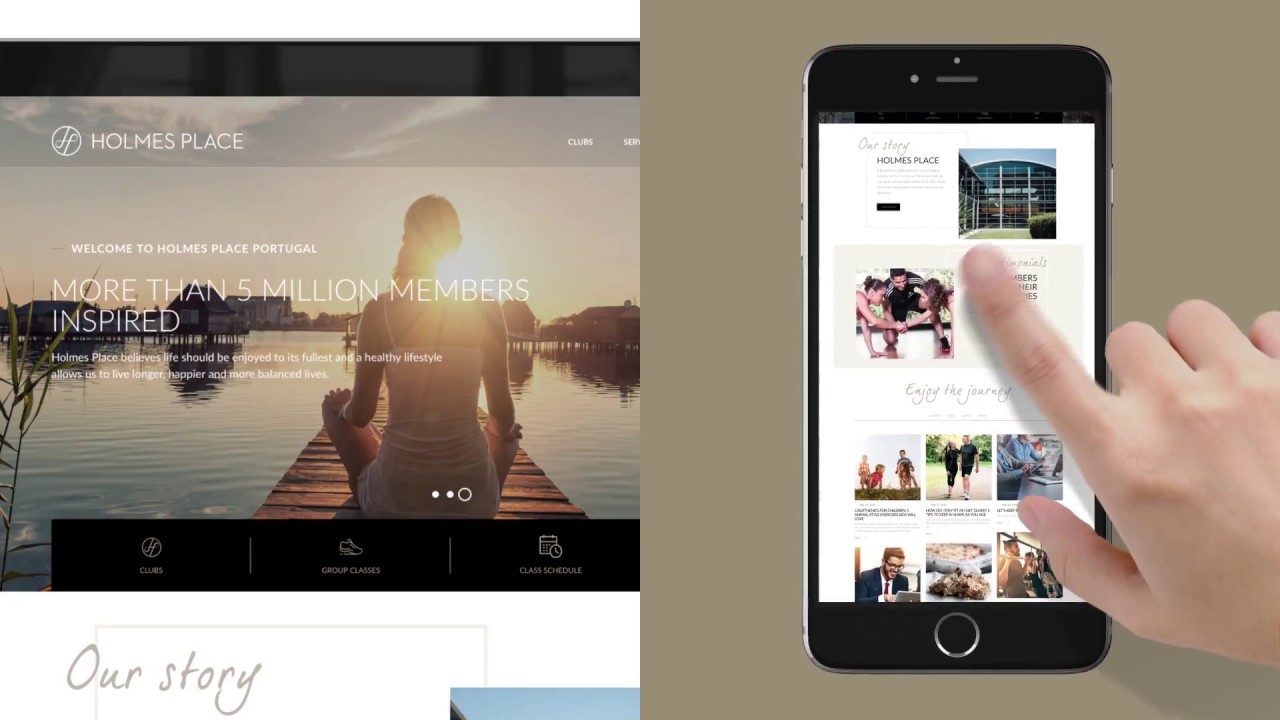 Holmes Place New Website Launch