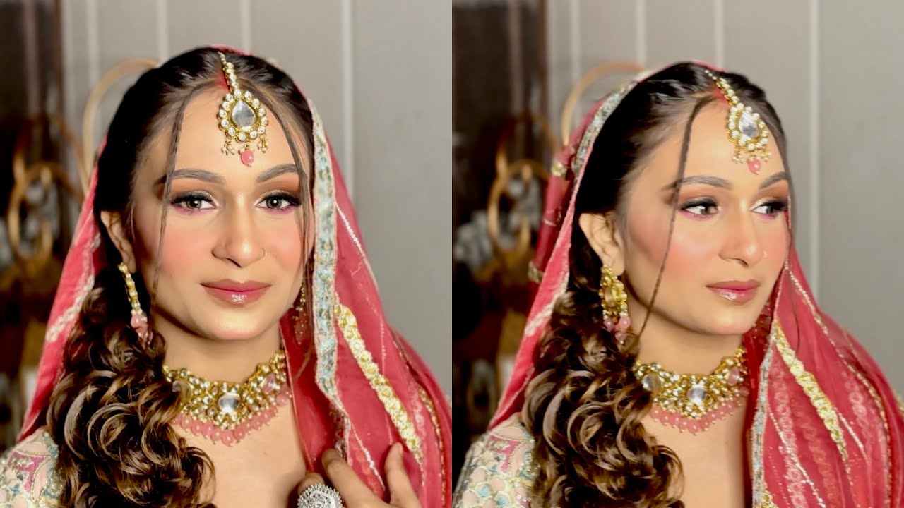 SUBTLE ENGAGEMENT LOOK💕|| soft glam|| #bridalmakeupartist @Rihaylamakeover #makeuptutorial 