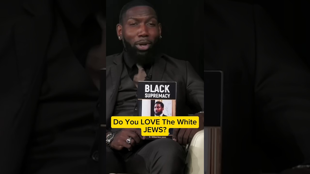 The Real JEWS are BLACK. Jesse Lee Peterson Interview a Black SUPREMACIST