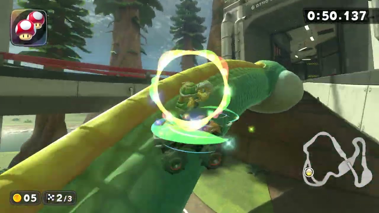 Dino Dino Jungle - 1:44.311 - Alberto 🇪🇸 (Mario Kart World world record)
