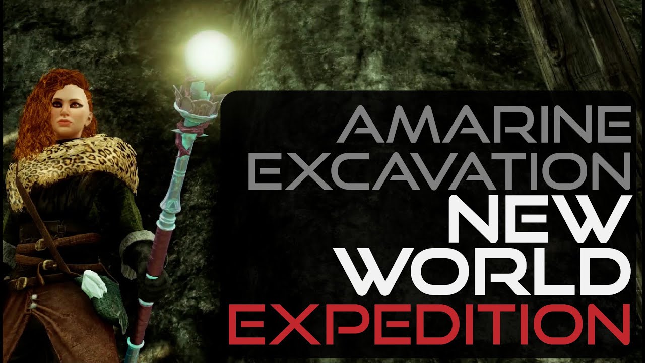 AMRINE EXCAVATION *expedition 1* NEW WORLD *with Salty Serena