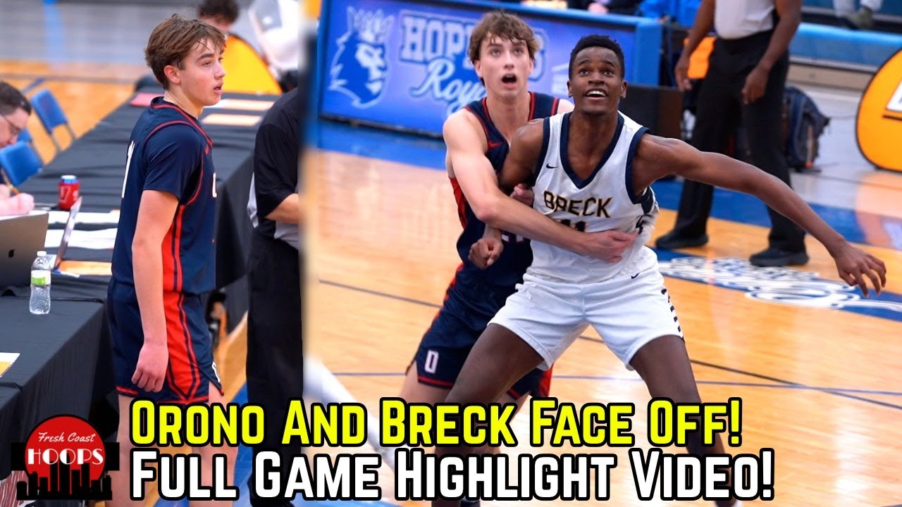 Orono Takes On Breck At The Big Stage! Full Game Highlights!